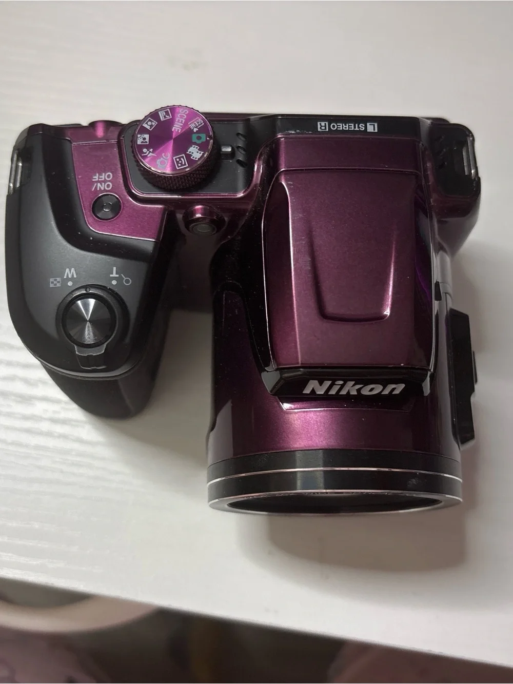 Nikon Black Digital Camera with 40x NIKKOR Zoom